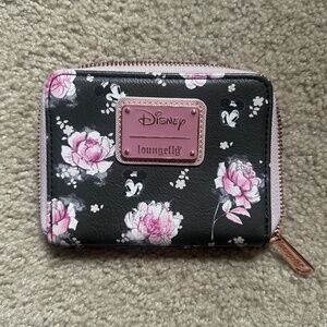 Disney Loungefly Minnie Mouse Zip Floral Wallet - Brand new without tags